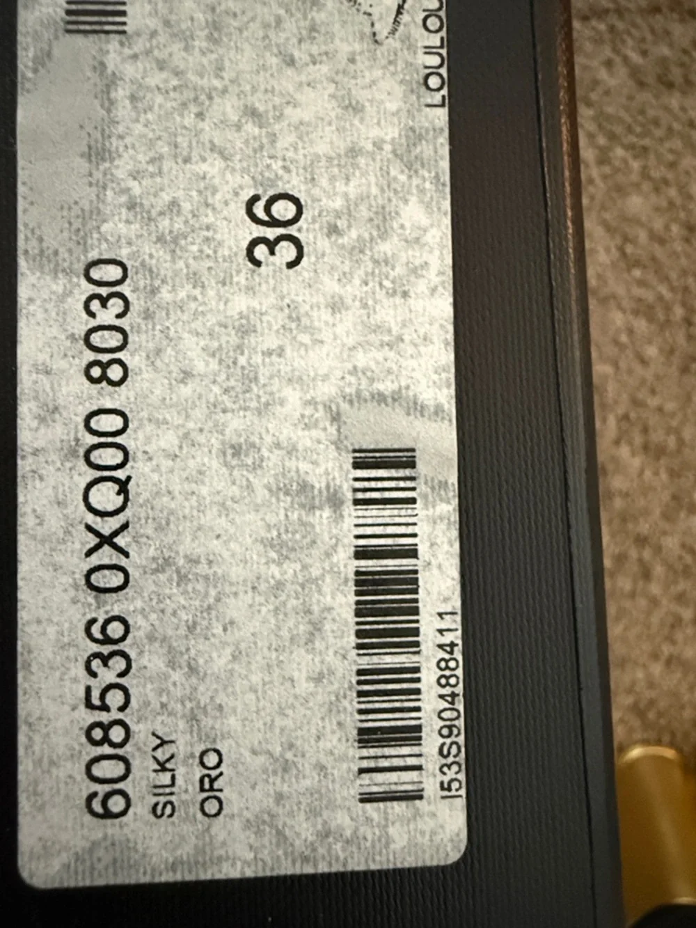 Saint Laurent Black Shoe Box with White Labels - Picture 6 of 8